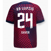 Pánský Fotbalový dres RB Leipzig Xaver Schlager #24 2023-24 Venkovní Krátký Rukáv